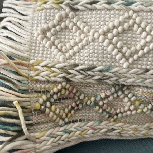 Magnolia Home Boho Style Rectangular Throw Pillow Cover 13”x21” - Picture 3 of 7